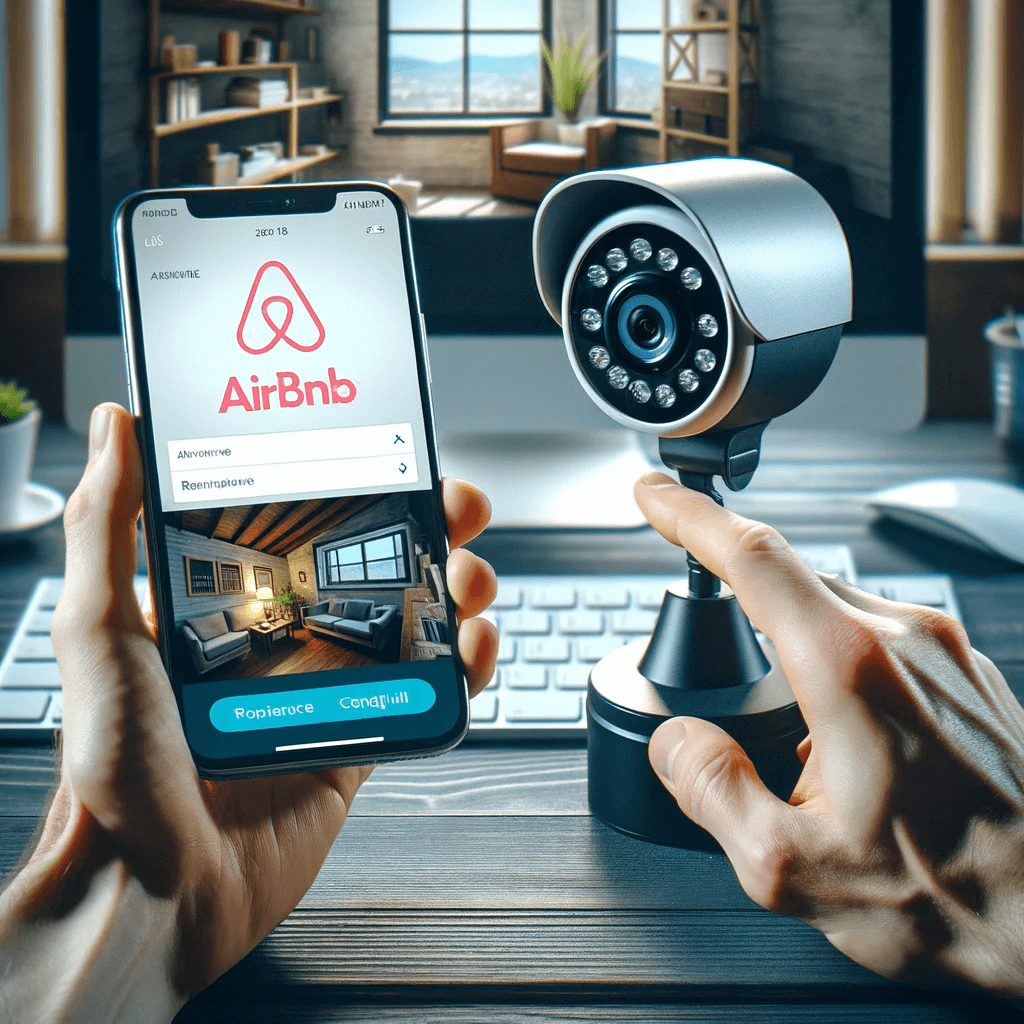 installer camera de surveillance dans airbnb